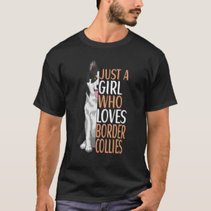 Border Collie Hond Voor Border Collie Eigenaar Voo T-shirt