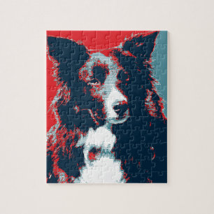 Border Collie Hope Parody Poster Legpuzzel
