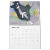 Border Collie Joy kalender, een pagina/afbeelding  Kalender (Mar 2026)