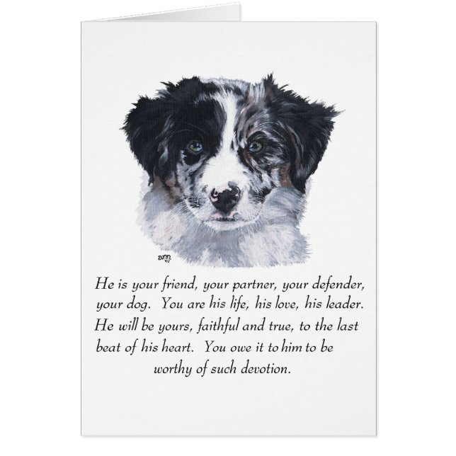Border Collie Keepsakes (Voorkant)