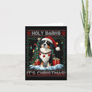 Border Collie Kerstboom Decoraties Hondenliefhebbe Kaart