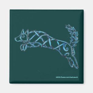 Border Collie Knot, Magnet Magneet