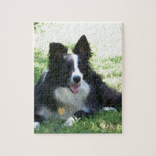 Border Collie Legpuzzel (Verticaal)