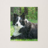 Border Collie Legpuzzel (Verticaal)