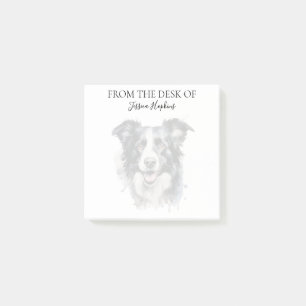 Border Collie Liefhebber Geborduurde Hond Post-it® Notes