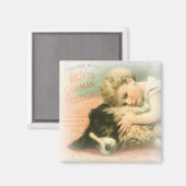  Border Collie Magnet Magneet (Voorkant / Achterkant)