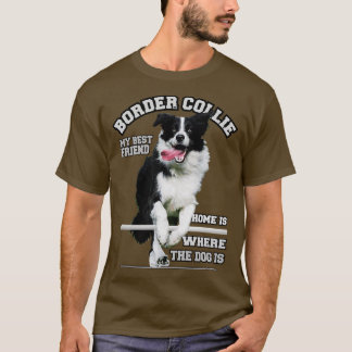 BORDER COLLIE Mijn beste vriend T-shirt