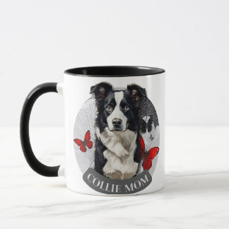 Border Collie Moeder Mok - Koffiebeker Cadeau voor