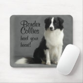 Border Collie Mousepad Muismat (Met muis)
