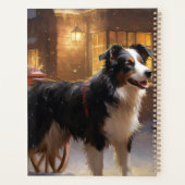 Border Collie Noël Saison Festive (Dos)