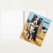 Border Collie on Farm (Devant avec enveloppe)