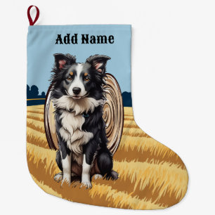 Border Collie op boerderij Grote Kerstsok