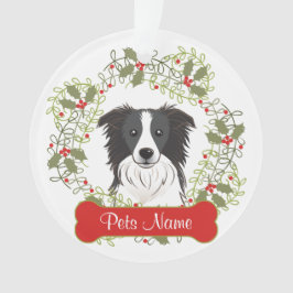 Border Collie Ornament