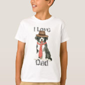 Border Collie Pap T-shirt (Voorkant)