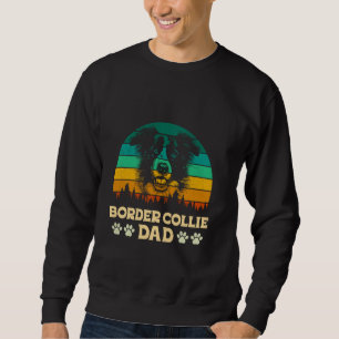 BORDER COLLIE PAPA Vintage Honden Vader Border Col Trui