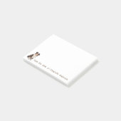 Border Collie Persoonlijke notities Post-it® Notes (Schuin)