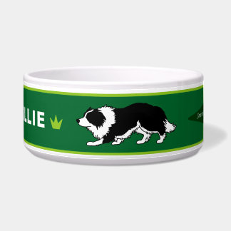 Border Collie Pet Bowl Voerbakje