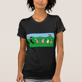 Border Collie Pied Piper T-shirt