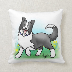 Border Collie Pillow Kussen