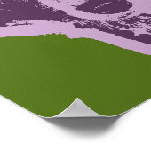 Border Collie Pop Art Poster (Hoek)