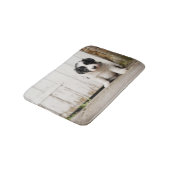Border Collie Puppy Badmat (Gekanteld)