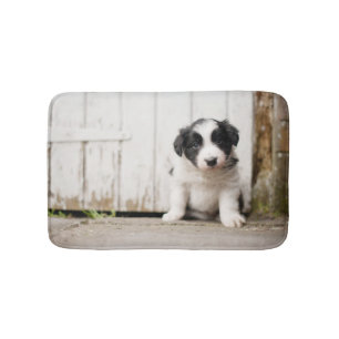 Border Collie Puppy Badmat