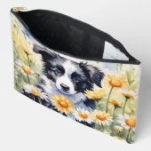 Border Collie Puppy Daisy Accessoire Zak Etui (Open)