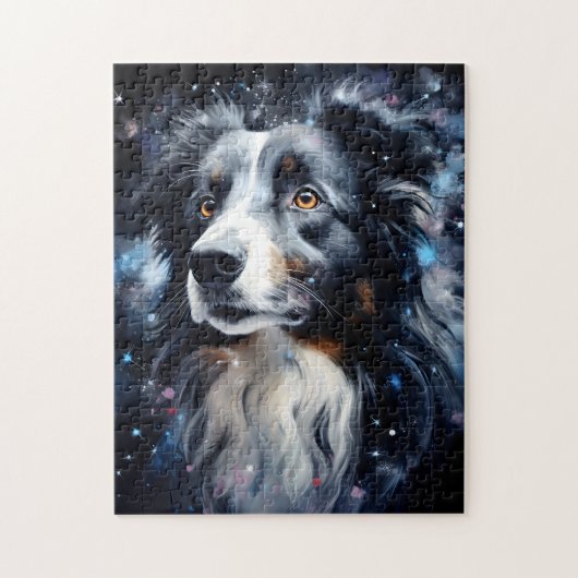 Border Collie Puzzel (Verticaal)
