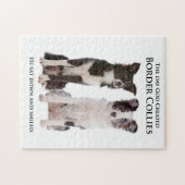 Border Collie Puzzle Legpuzzel (Horizontaal)