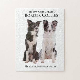 Border Collie Puzzle Legpuzzel
