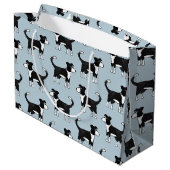 Border Collie Sheep Dog Groot Cadeauzakje (Achterkant Gekanteld)