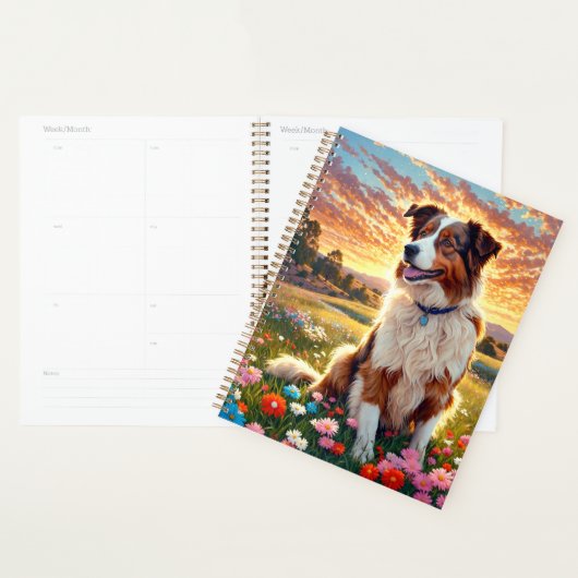 Border Collie Shepherd Dog (Devant avec enveloppe)