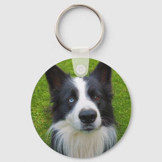 Border Collie Sleutelhanger (Voorkant)