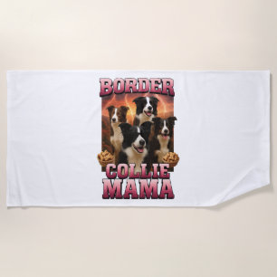 Border Collie Strandlaken