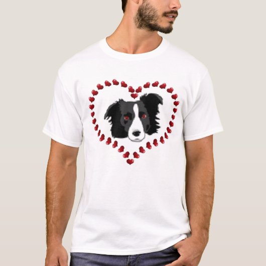Border Collie T-shirt (Voorkant)
