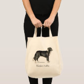 Border Collie Tote Bag (Voorkant (product))