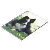 Border Collie Tshirts Notitieboek (Linkerzijde)