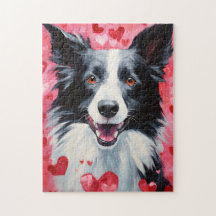 Border Collie Valentijnsdag