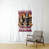 Border Collie  Wandkleed (In situ)