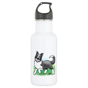 Border Collie Waterfles