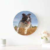 Border Collie Working Dog Grote Klok (Huis)