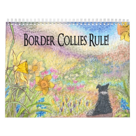 Border Collies Rule ! une page par jour calendrier (Protection)