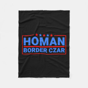 Border Czar Tom Homan Mega Support Fleece Deken
