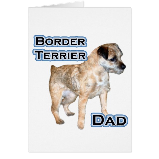 Border Terrier Dad 4 (Voorkant)