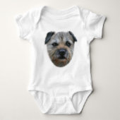 Border Terrier dog Romper (Voorkant)