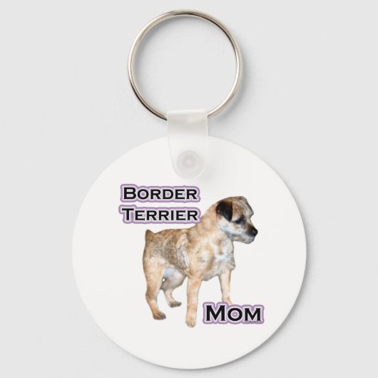Border Terrier Ma 4 - Sleutelhanger (Voorkant)