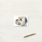 Border Terrier Post-it® Notes (Op bureau)