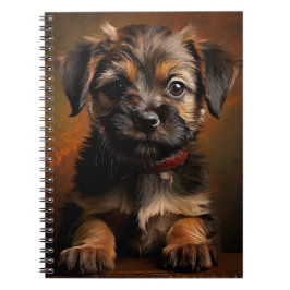 Border Terrier Puppy Notitieboek