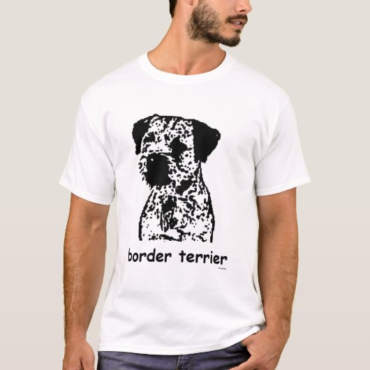 Border Terrier T-shirt (Voorkant)
