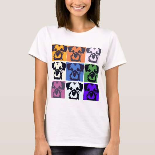 Border Terrier  T-shirt (Voorkant)